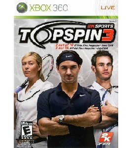 Xbox - Top Spin 3 Xbox - Top Spin 3