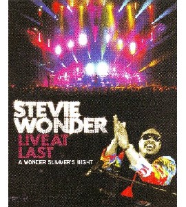 Blu-ray - Stevie Wonder - Live at Last Blu-ray - Stevie Wonder - Live at Last