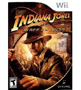 Wii - Indiana Jones and the Staff of Kings Wii - Indiana Jones and the Staff of Kings