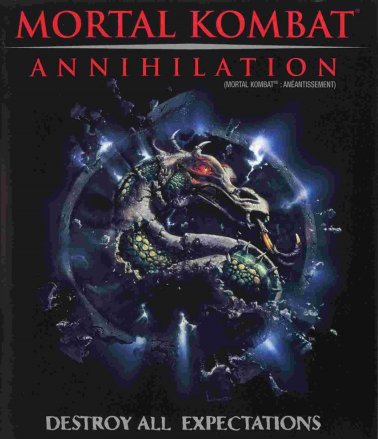 Blu-ray - Mortal Kombat 2 - Aniquilación