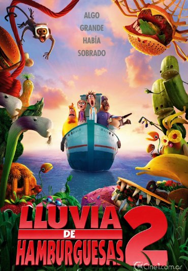 Blu-ray - Cloudy with a Chance of Meatballs 2