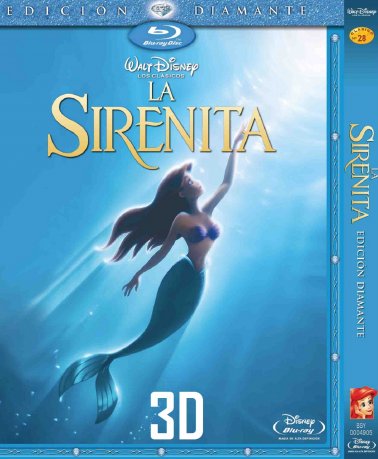 Blu-ray 3D - La Sirenita Blu-ray 3D - La Sirenita